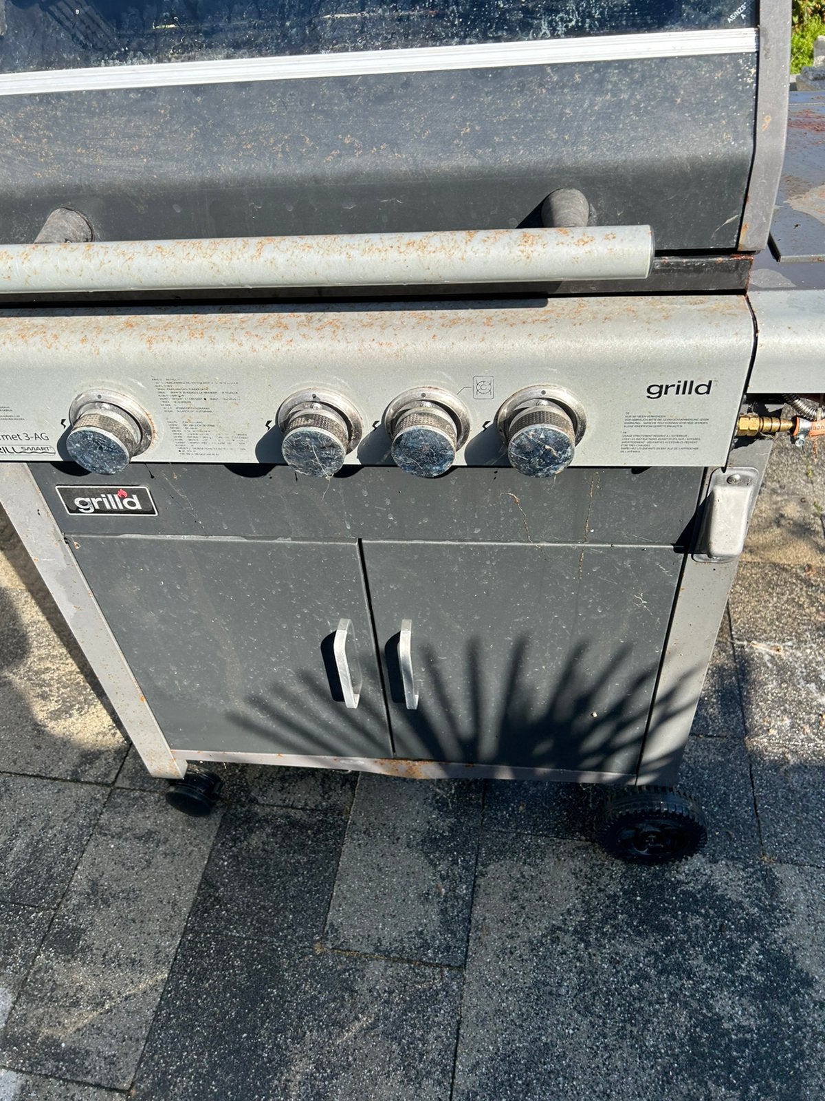 Buitenkeuken Barbeque, Ophalen, Gebruikt, Gas, Vrijstaand