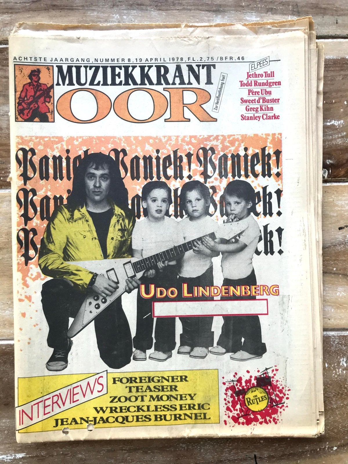 Muziekkrant OOR 1978 TEASER Tannahill Weavers FOREIGNER, Ophalen of Verzenden, Muziek, Film of Tv