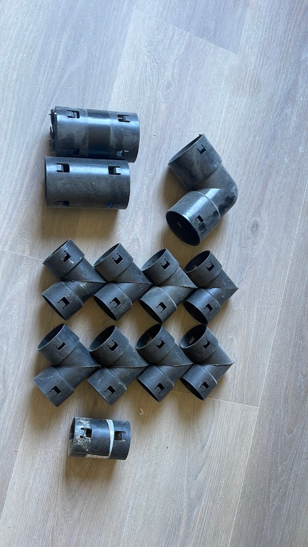Drainage koppelingen 85 en 60 mm, Doe-het-zelf en Verbouw, Buizen en Afvoer, Ophalen, Pvc, Overige typen, 60 tot 80 mm