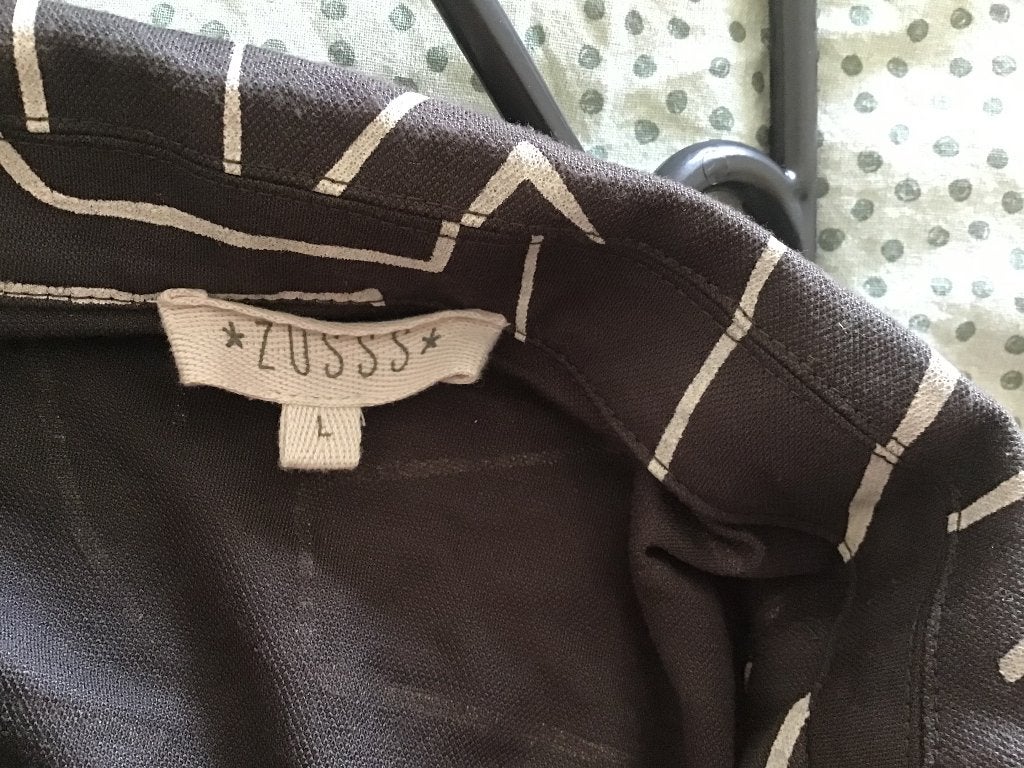 Jurk Zuss maat L, Kleding | Dames, Zwart, Maat 42/44 (L), Ophalen of Verzenden, Zo goed als nieuw