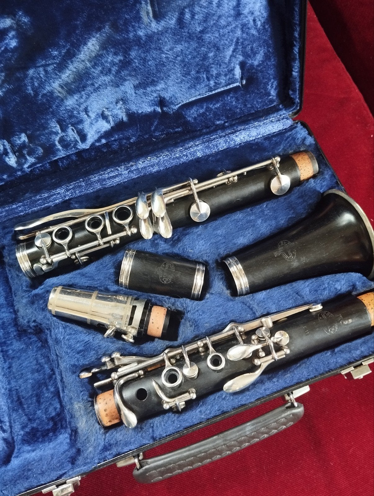 Buffet Crampon E11 speelklaar, Muziek en Instrumenten, Blaasinstrumenten | Klarinetten, Zo goed als nieuw, Met koffer, Hout, Ophalen