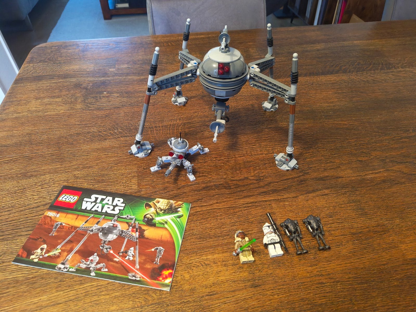 Lego Star Wars Homing Spider Droid (75016) met figuren, Star Wars, Lego, Ophalen of Verzenden, Complete set