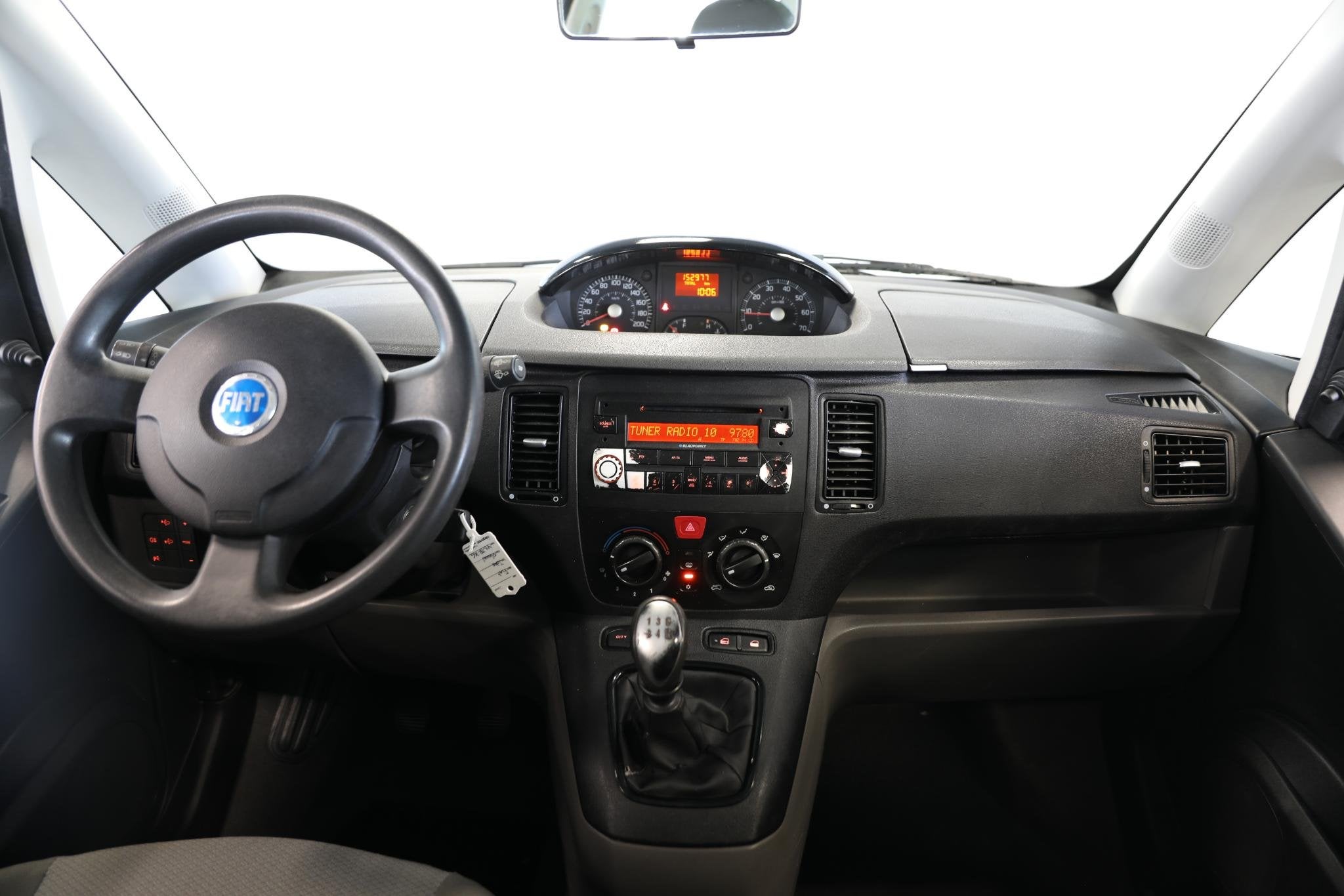 Fiat Idea 1.4-8V Actual Plus | Airco | Trekhaak | NL Auto, Voorwielaandrijving, Elektrische ramen, Stof, Gebruikt