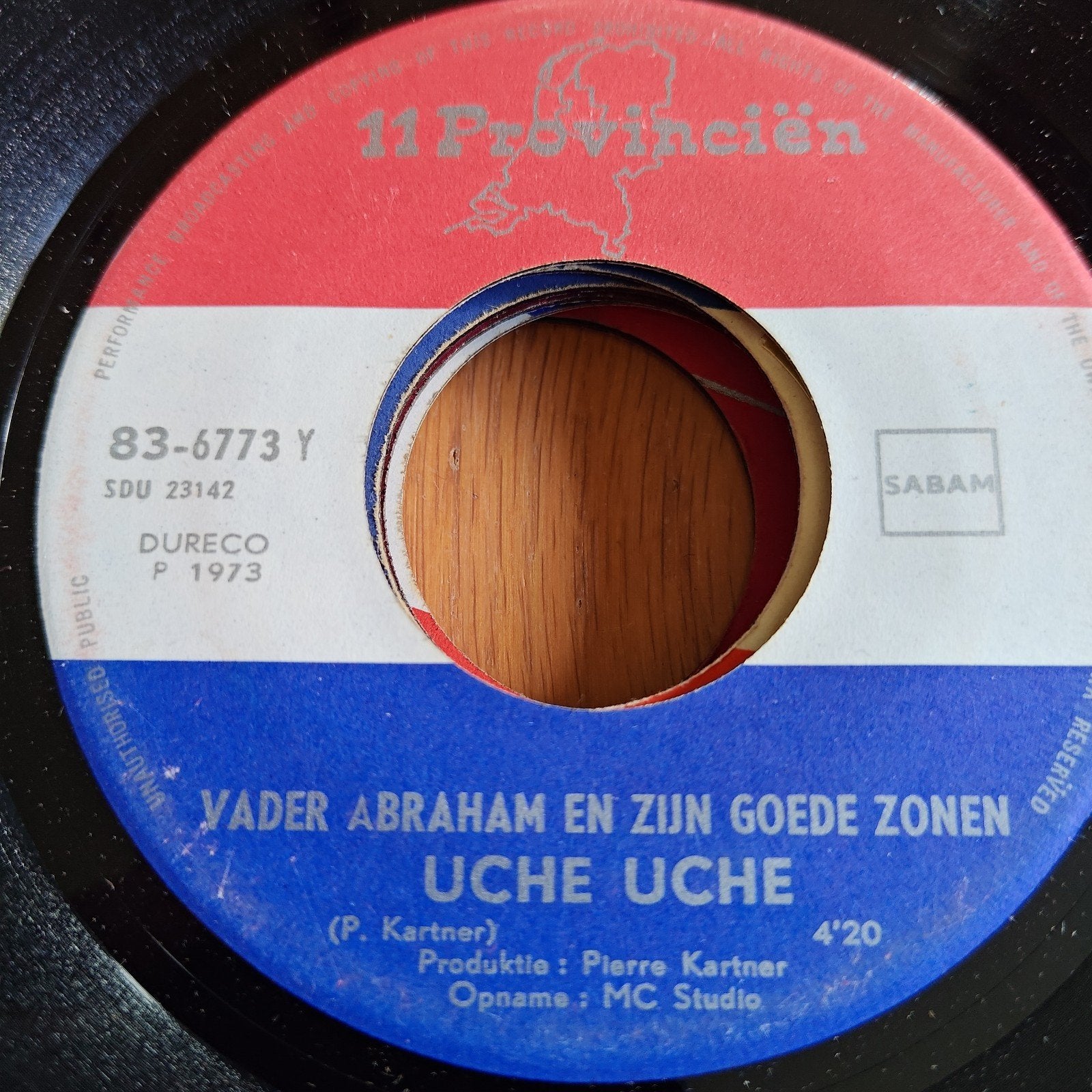 Vader Abraham en zijn Goede Zonen - Uche Uche (1973), Gebruikt, 7 inch, Ophalen of Verzenden, Levenslied of Smartlap