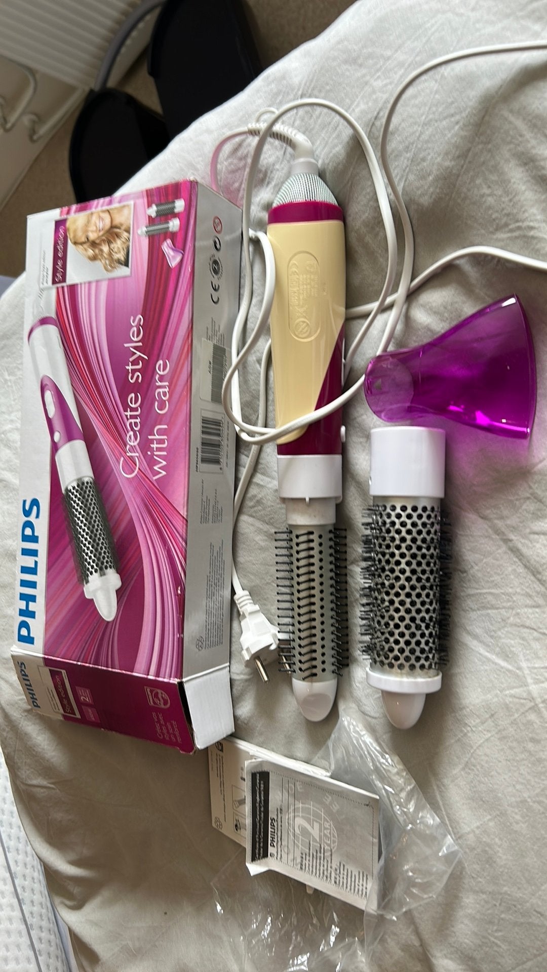 Philips styling fohn, Ophalen of Verzenden, Zo goed als nieuw, Föhn of Haardroger