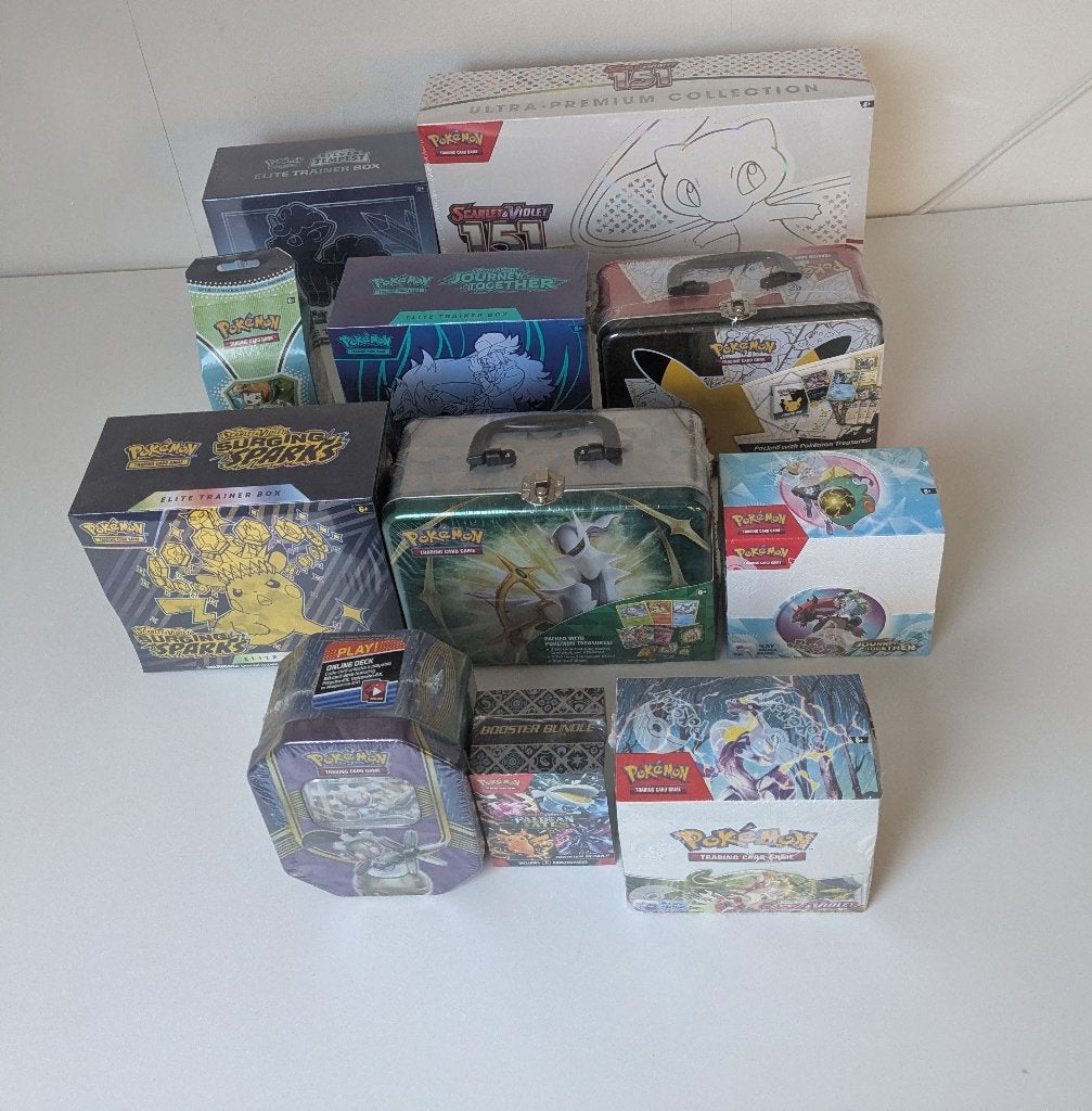 Pokémon Sealed Collectie | 151 UPC, booster boxen en meer, Ophalen, Zo goed als nieuw, Overige typen