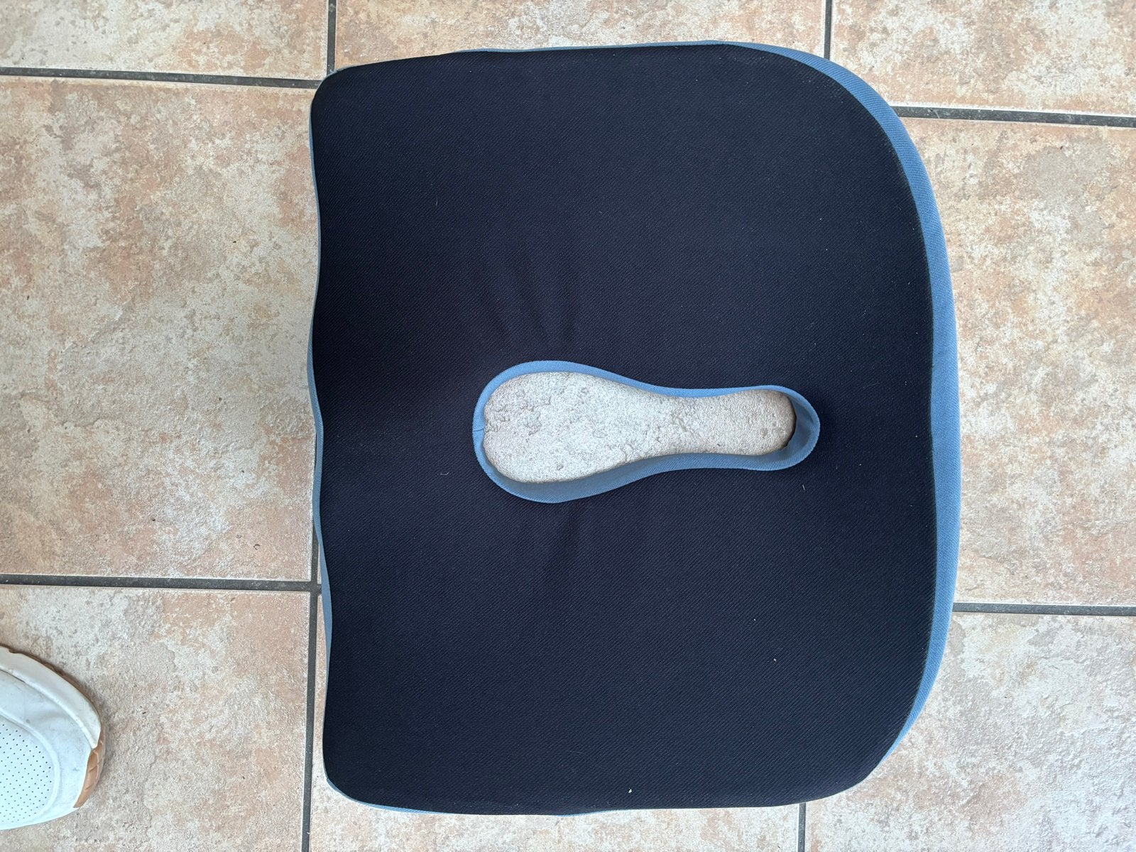 Ergonomisch Zitkussen Comfortabel & Ondersteunend &rolstoel, Ophalen, Gebruikt, Blauw, Ergonomisch