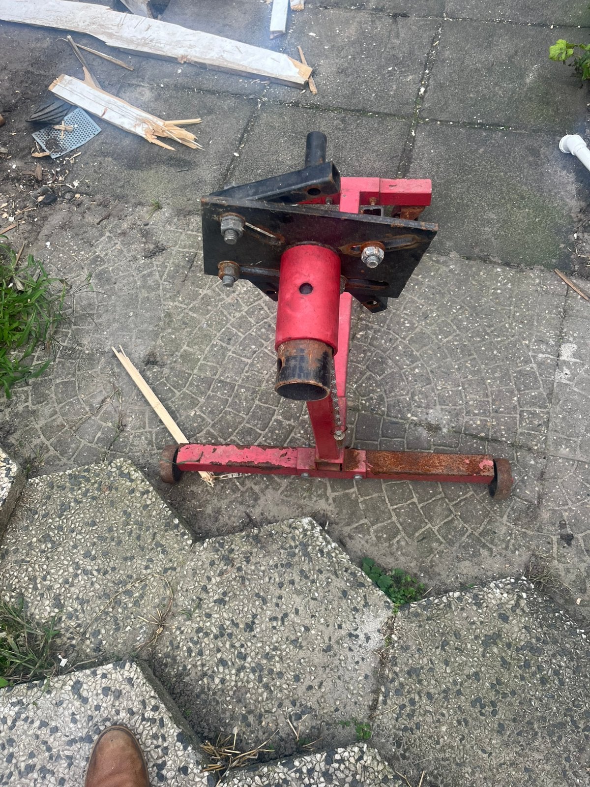 Motor steun motorsteun standaart, Ophalen of Verzenden
