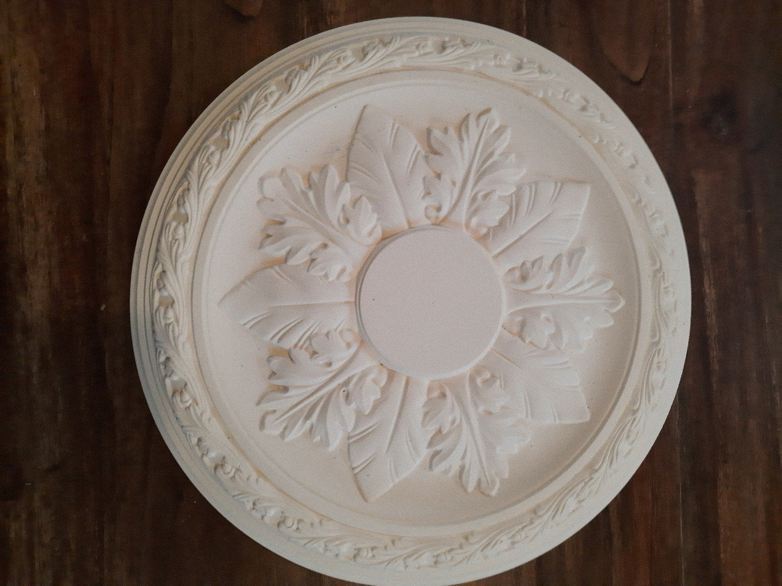 Plafond ornamenten rozet gips gipsen ornamenten nieuw wit, Doe-het-zelf en Verbouw, Ophalen, Nieuw
