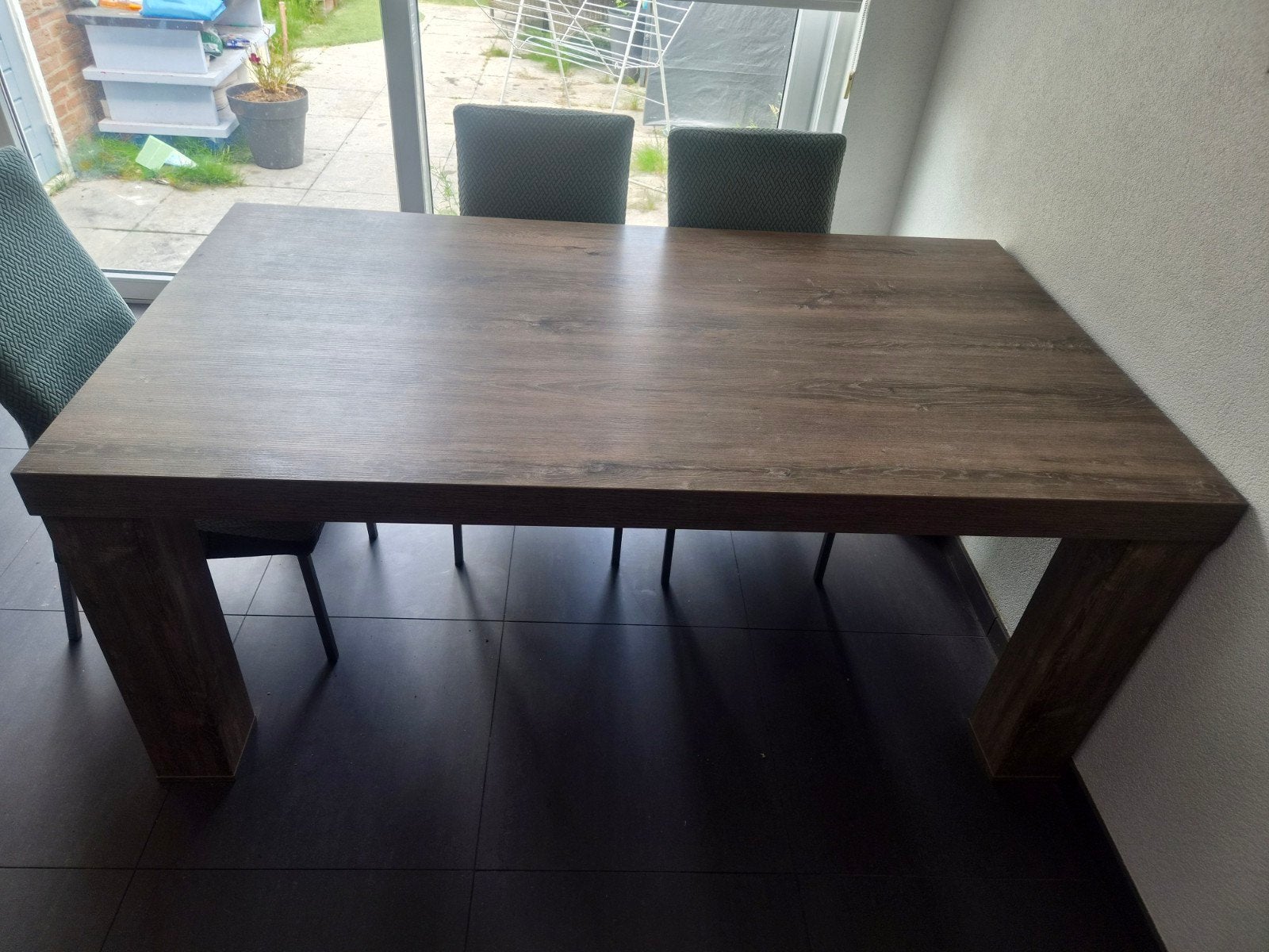 Complete meubelset Beilen, Huis en Inrichting, Tafels | Eettafels, Gebruikt, 50 tot 100 cm, 150 tot 200 cm, Vier personen, Rechthoekig