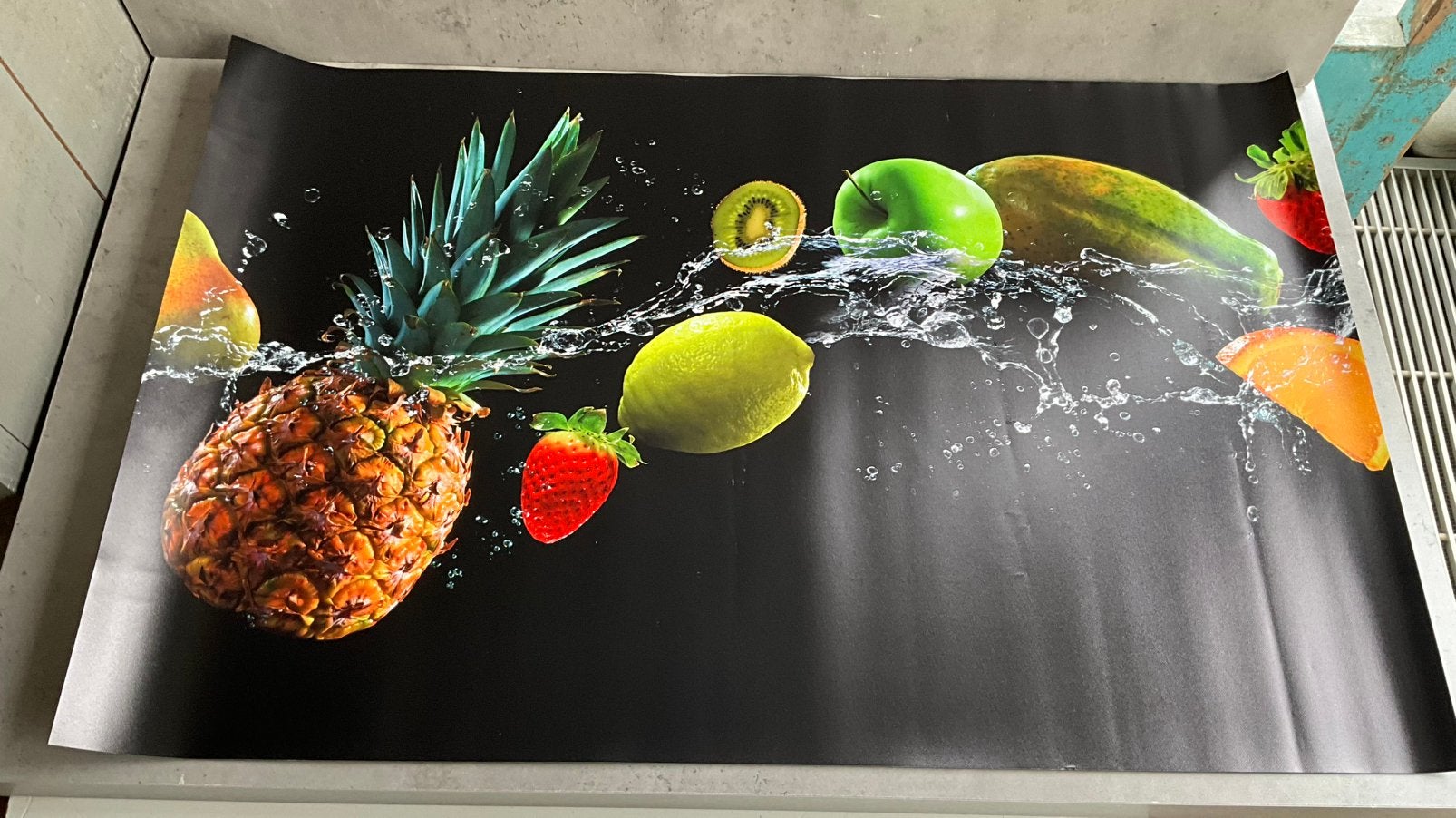 Kookplaat beschermer - fruit met water, Ophalen of Verzenden, Nieuw