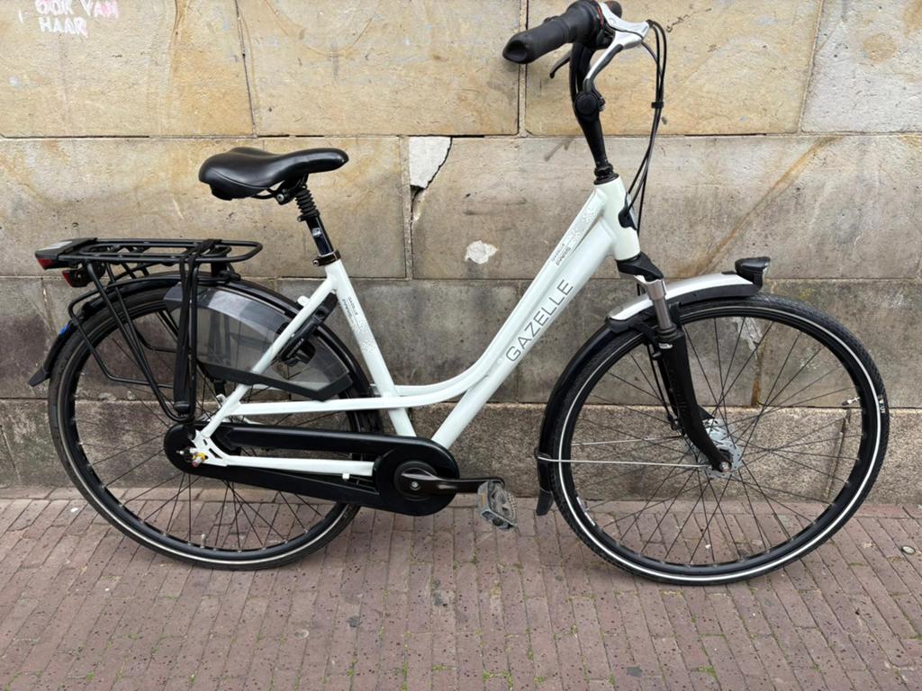 Gazelle paris dames fiets, 50 tot 53 cm, Ophalen of Verzenden, Zo goed als nieuw, Gazelle