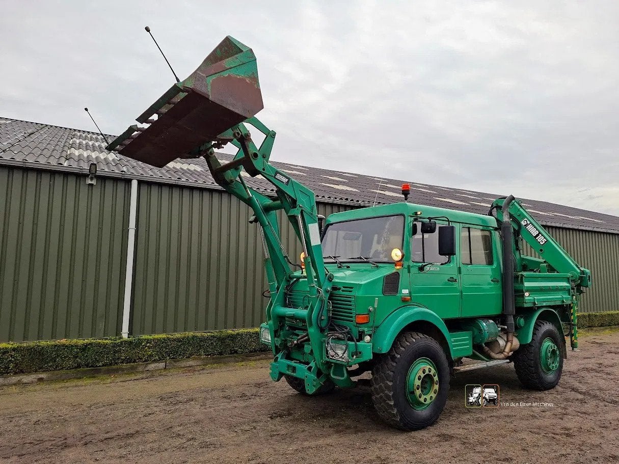 Mercedes-Benz Unimog U2150L (bj 1996), Auto's, Mercedes-Benz, Bedrijf, Diesel, Te koop
