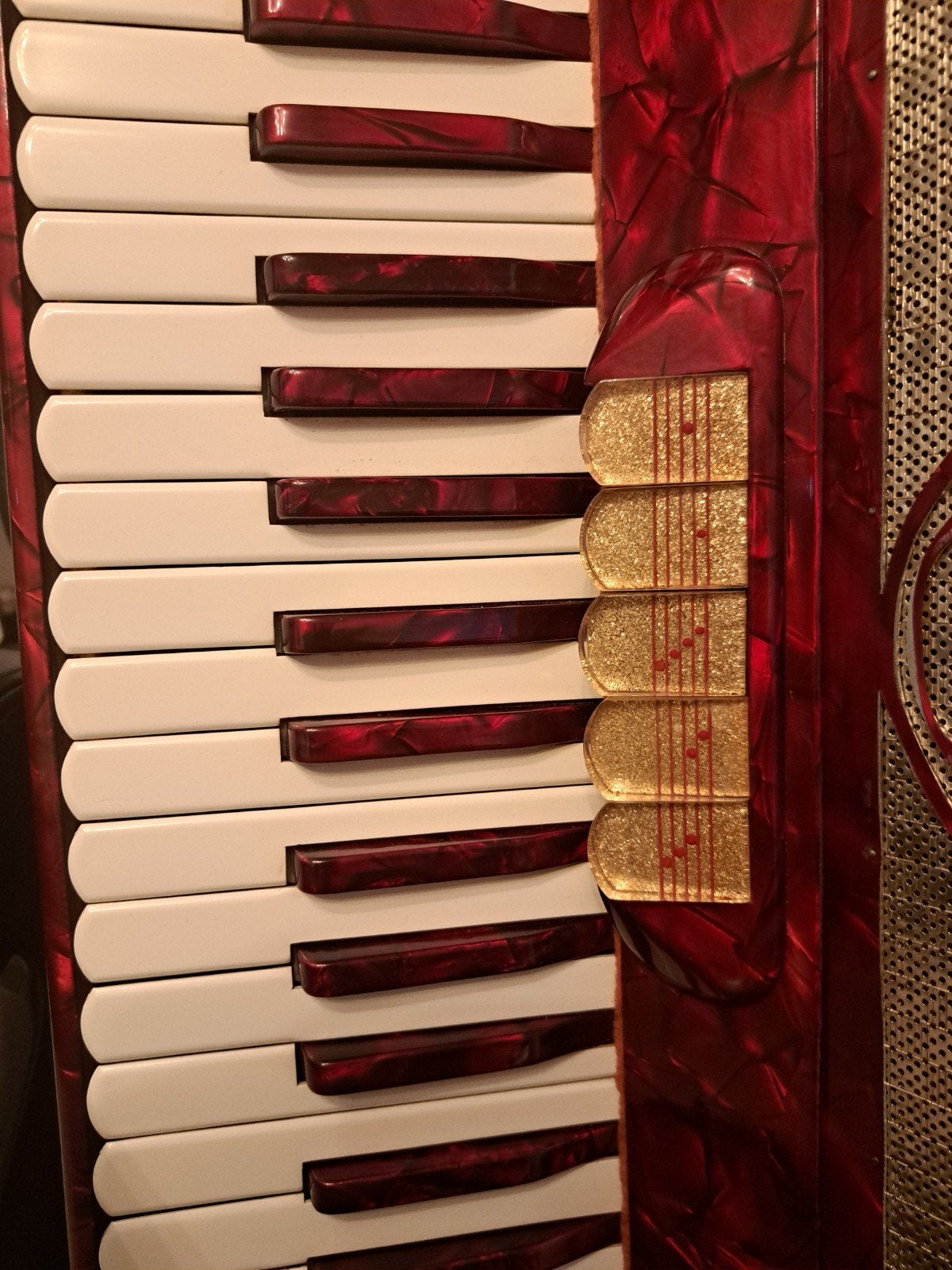 accordeon 4 korig, Ophalen of Verzenden, Zo goed als nieuw, 120-bas, Met riemen