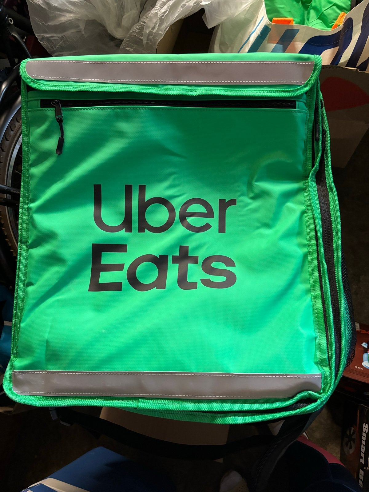 Uber Eats bezorgtas - Zo goed als nieuw, 40 cm of meer, Zo goed als nieuw, Waterdicht, Ophalen