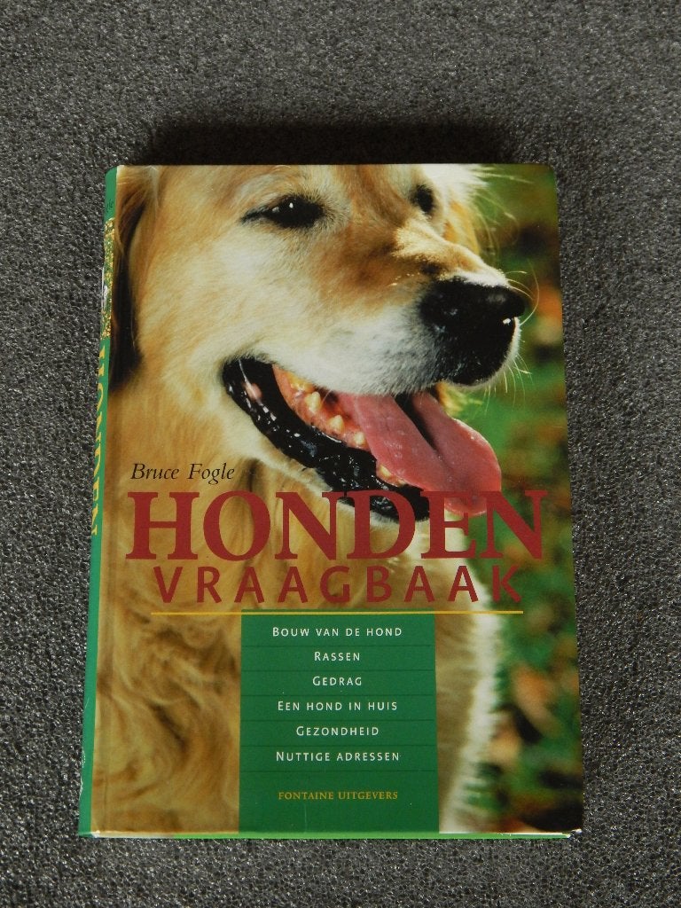 Honden Vraagbaak , Bruce Fogle, Ophalen of Verzenden, Gelezen, Honden