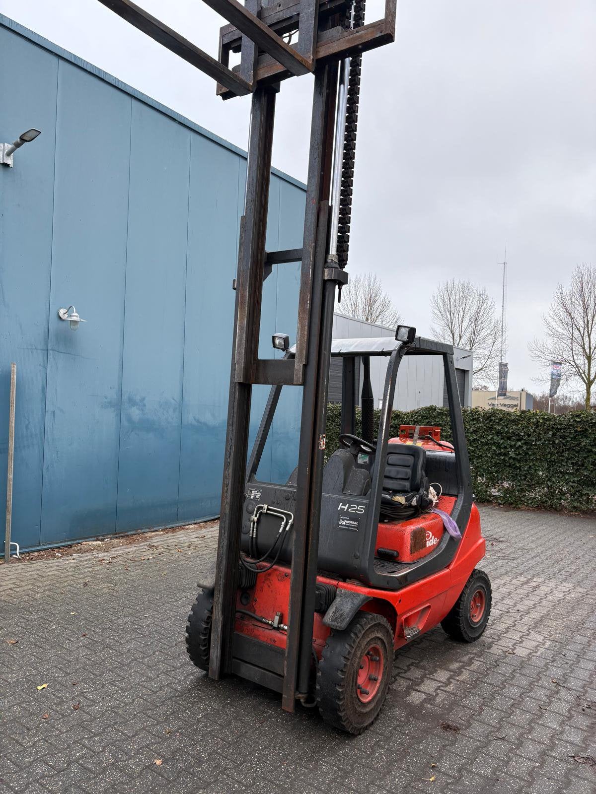 Linde heftruck+sideshift, 2000 tot 3000 kg, Ophalen, LPG, Heftruck