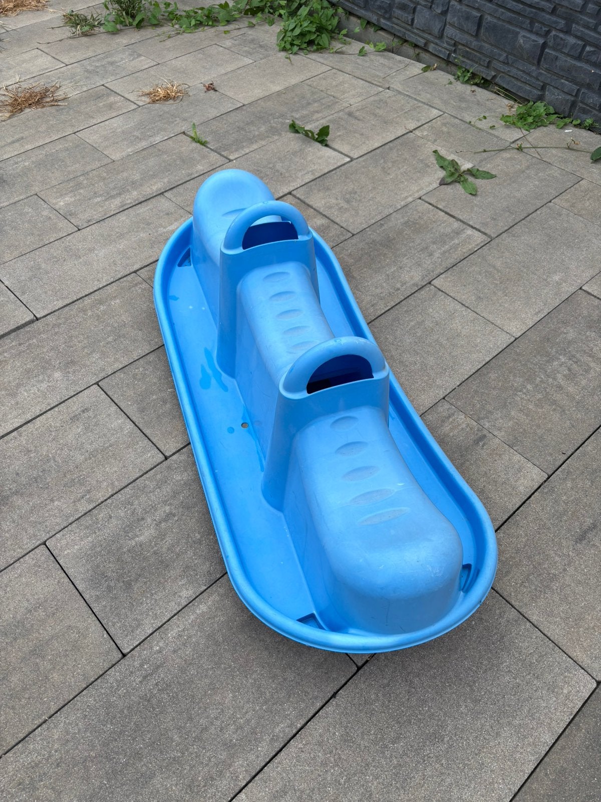 Starplast Monoblock Trio Rocker – blauwe kinderwip, Ophalen, Zo goed als nieuw
