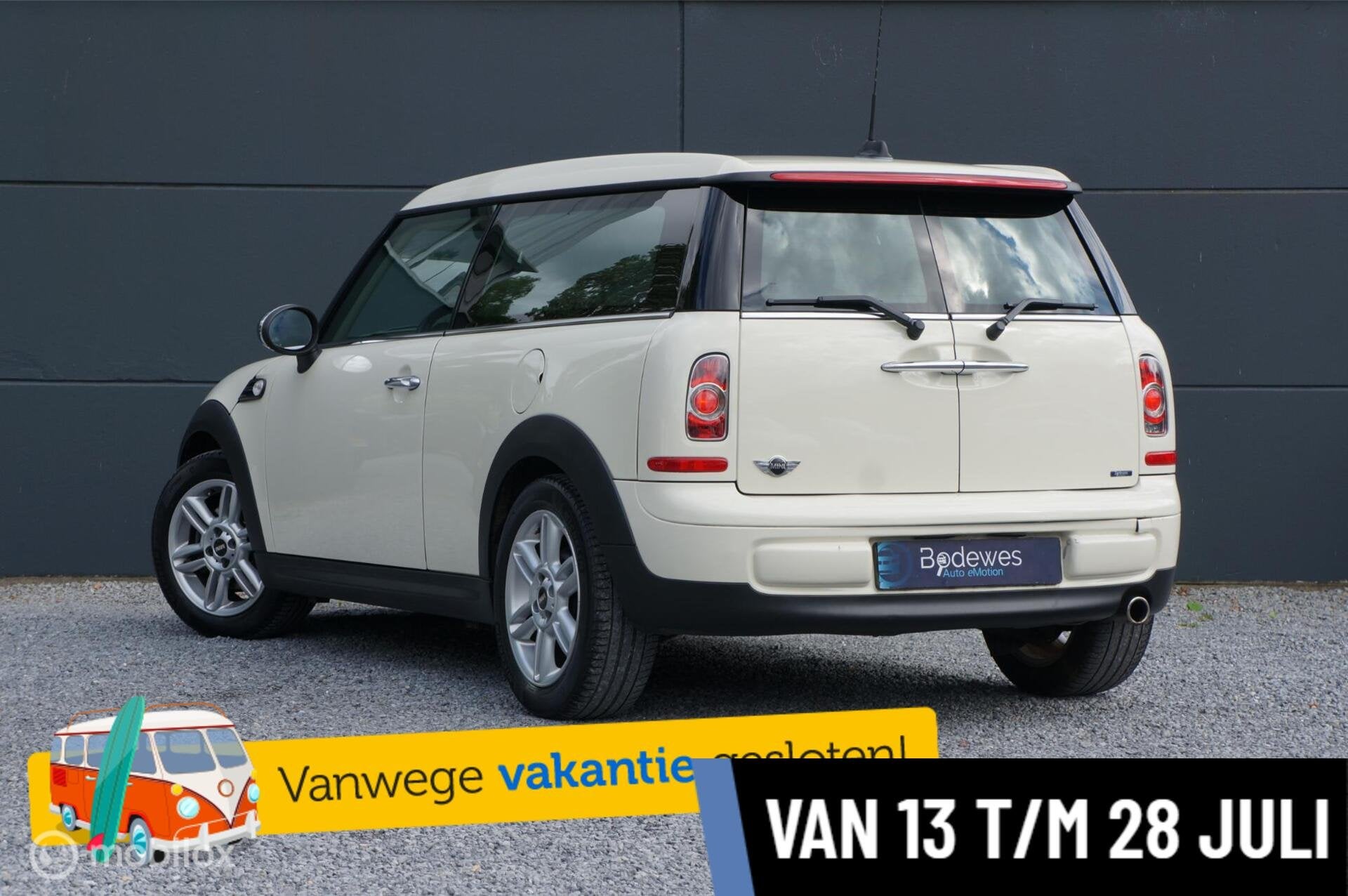 Mini Clubman 1.6 One Holland Street Navi Airco Cruise Leuk!, Auto's, Voorwielaandrijving, Gebruikt, 4 cilinders, 4 stoelen