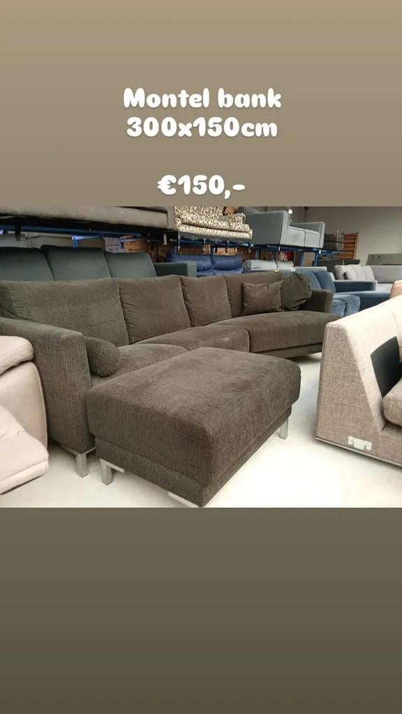 Banken - fauteuils - tafels - meubel kringloop Lelystad, Huis en Inrichting, Complete inboedels, Ophalen