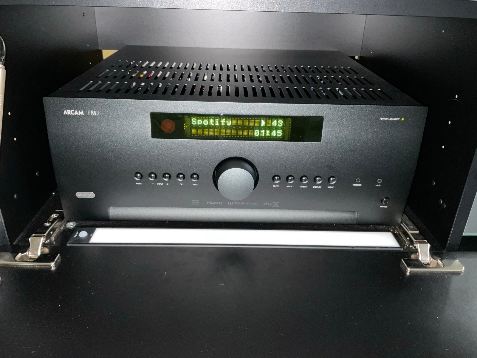 Arcam AVR 550 Surroundversterker - Topkwaliteit Audio, Overige merken, Ophalen of Verzenden, 120 watt of meer, Gebruikt