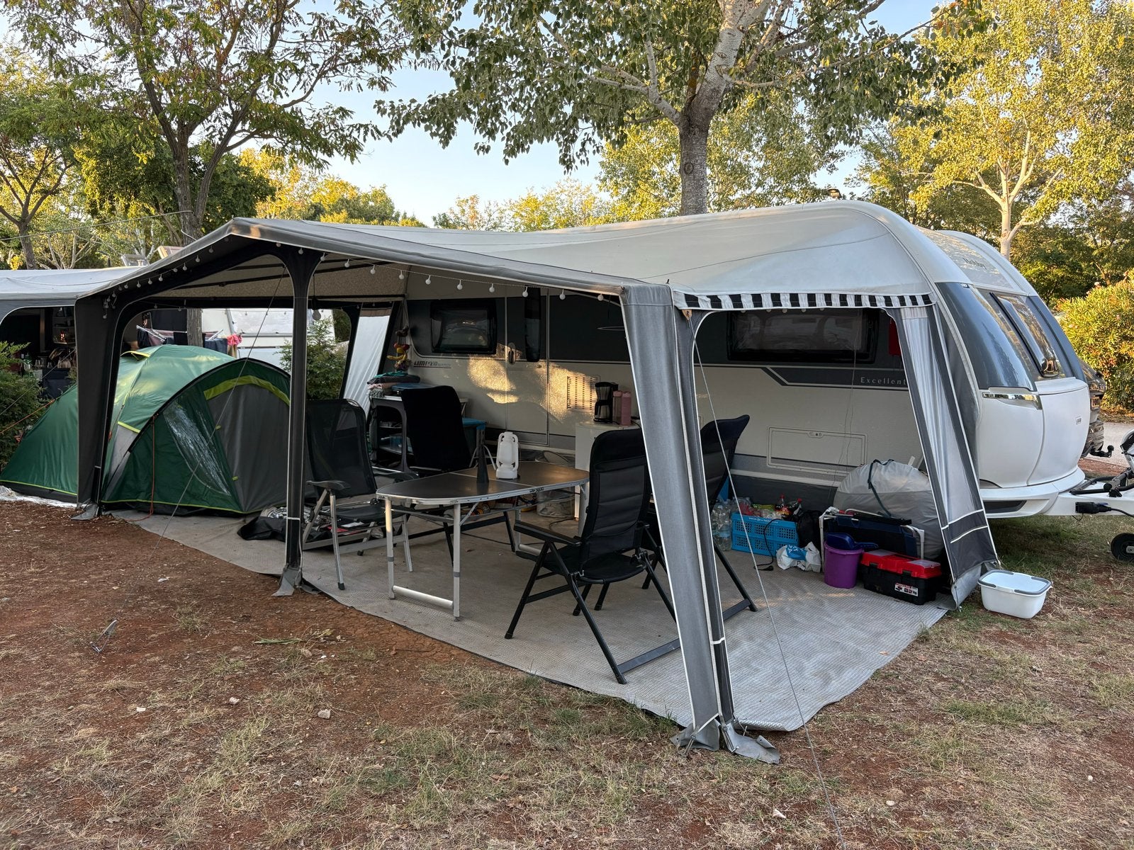 Isabella Commodore Seed Voortent A1000/G19, Caravans en Kamperen, Voortenten en Luifels, Zo goed als nieuw, Isabella, Ten Cate All Season 240g/m2