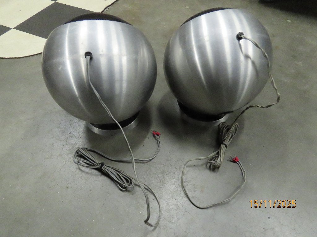 Jaren 70 vintage audio : Blaupunkt Quadro-Sound Kugel Boxen, Overige merken, Gebruikt, Speakerset, Ophalen of Verzenden
