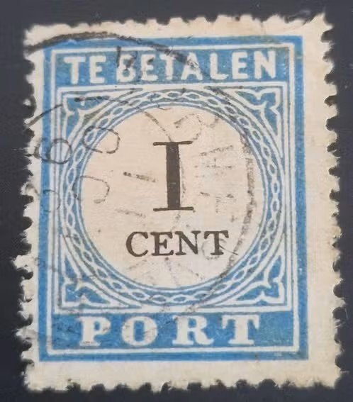 Nederland 1881 - nvph P3 - Portzegel, Ophalen of Verzenden, T/m 1940, Gestempeld