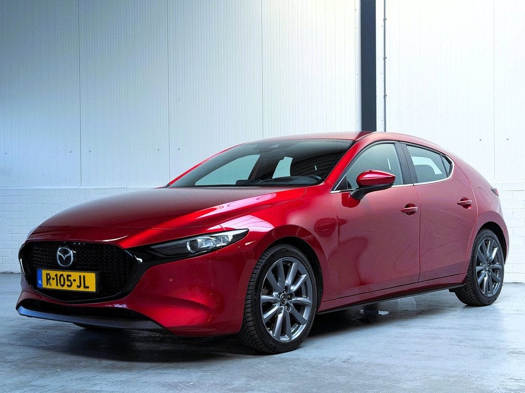 Mazda 3 2.0 e-SkyActiv-G M Hybrid 122 Comfort|360 Camera|Key, Auto's, Mazda, Voorwielaandrijving, 1998 cc, Stof, Gebruikt