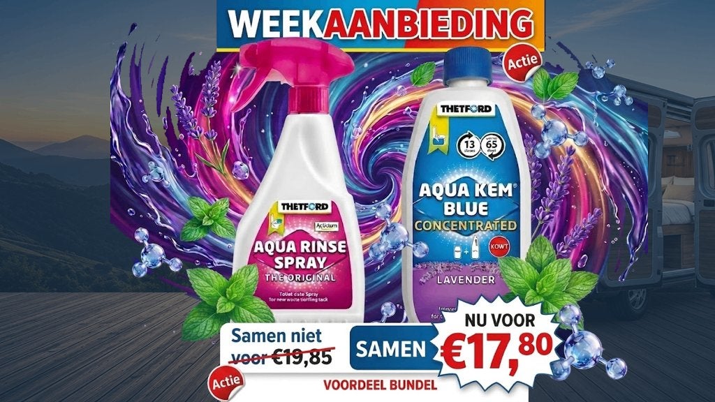 Thetford Aqua Kem Blue Lavender & Aqua Rinse Spray, Caravans en Kamperen, Ophalen of Verzenden, Nieuw