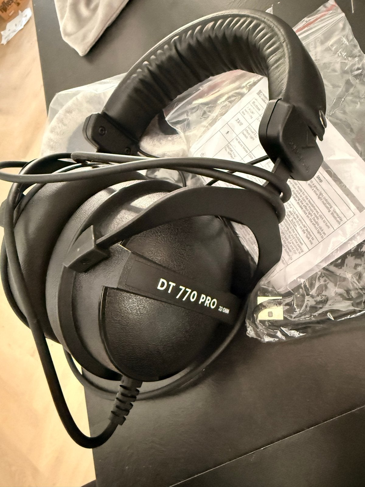 Beyerdynamic DT 770 PRO 32 Ohm koptelefoon, Audio, Tv en Foto, Beyerdynamic, Ophalen of Verzenden, Zo goed als nieuw, Over-ear