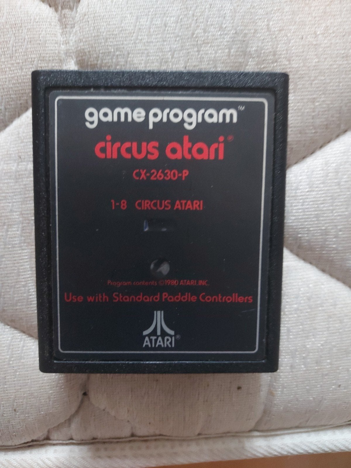 Circus Atari (CX-2630-P) voor Atari 2600, Spelcomputers en Games, Ophalen of Verzenden