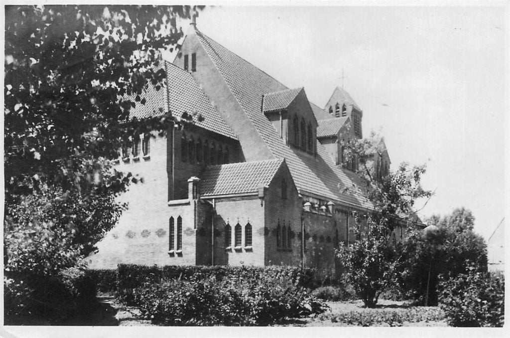 701-158-033 Noordhoek Standdaarbuiten St Joseph Kerk, Verzenden, Voor 1920, Noord-Brabant