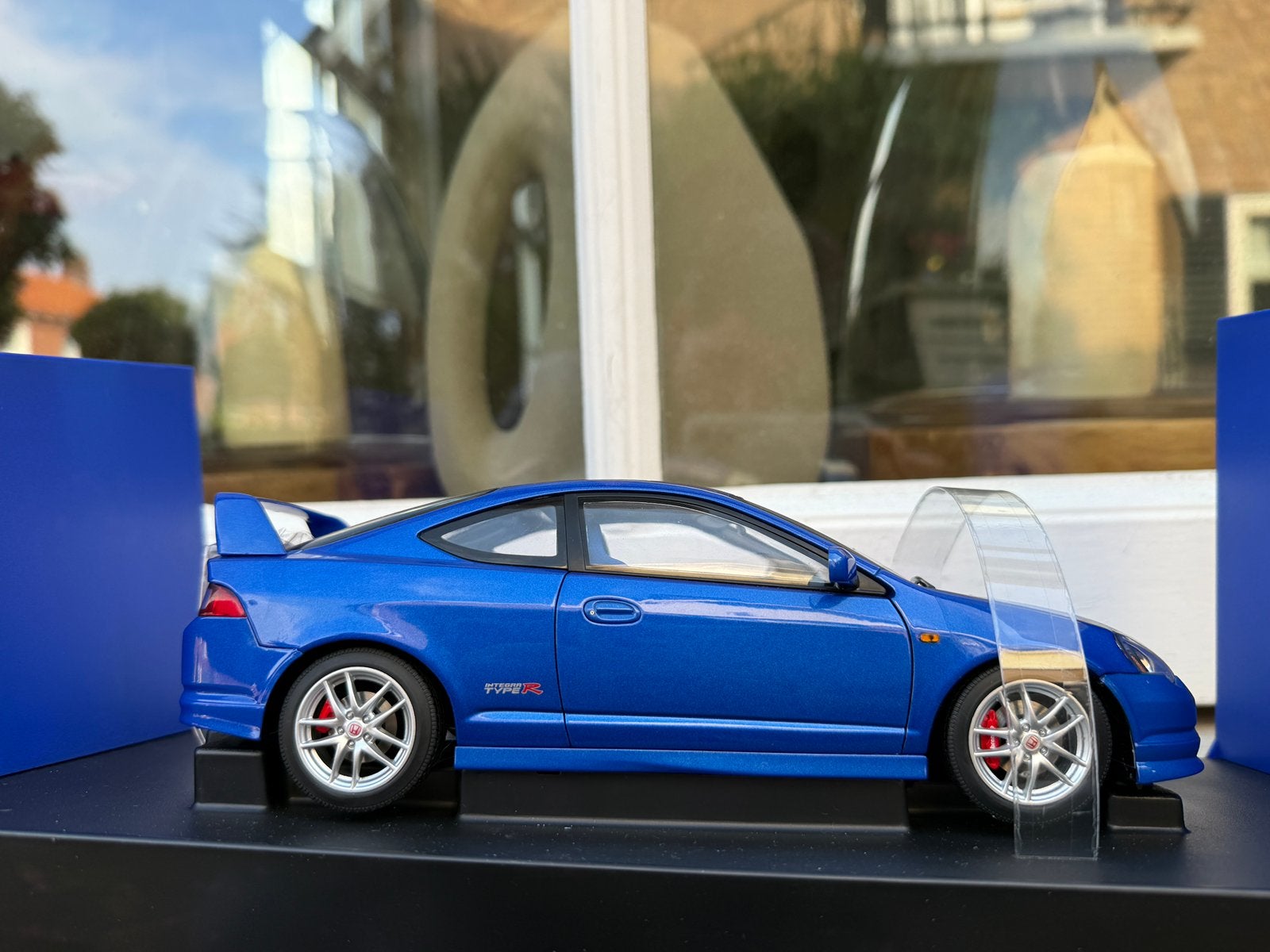 1:18 Honda Integra Type R Electric Blue RHD Autoart 73243, Auto, Autoart, Ophalen of Verzenden, Zo goed als nieuw