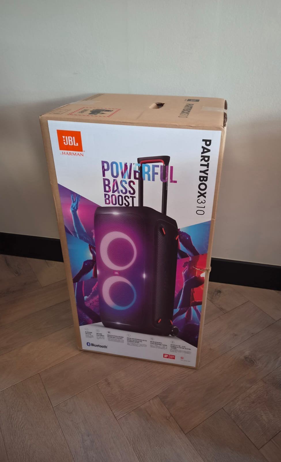 JBL Partybox 310 - Nieuw in doos, JBL, Bluetooth, Party speaker, Nieuw