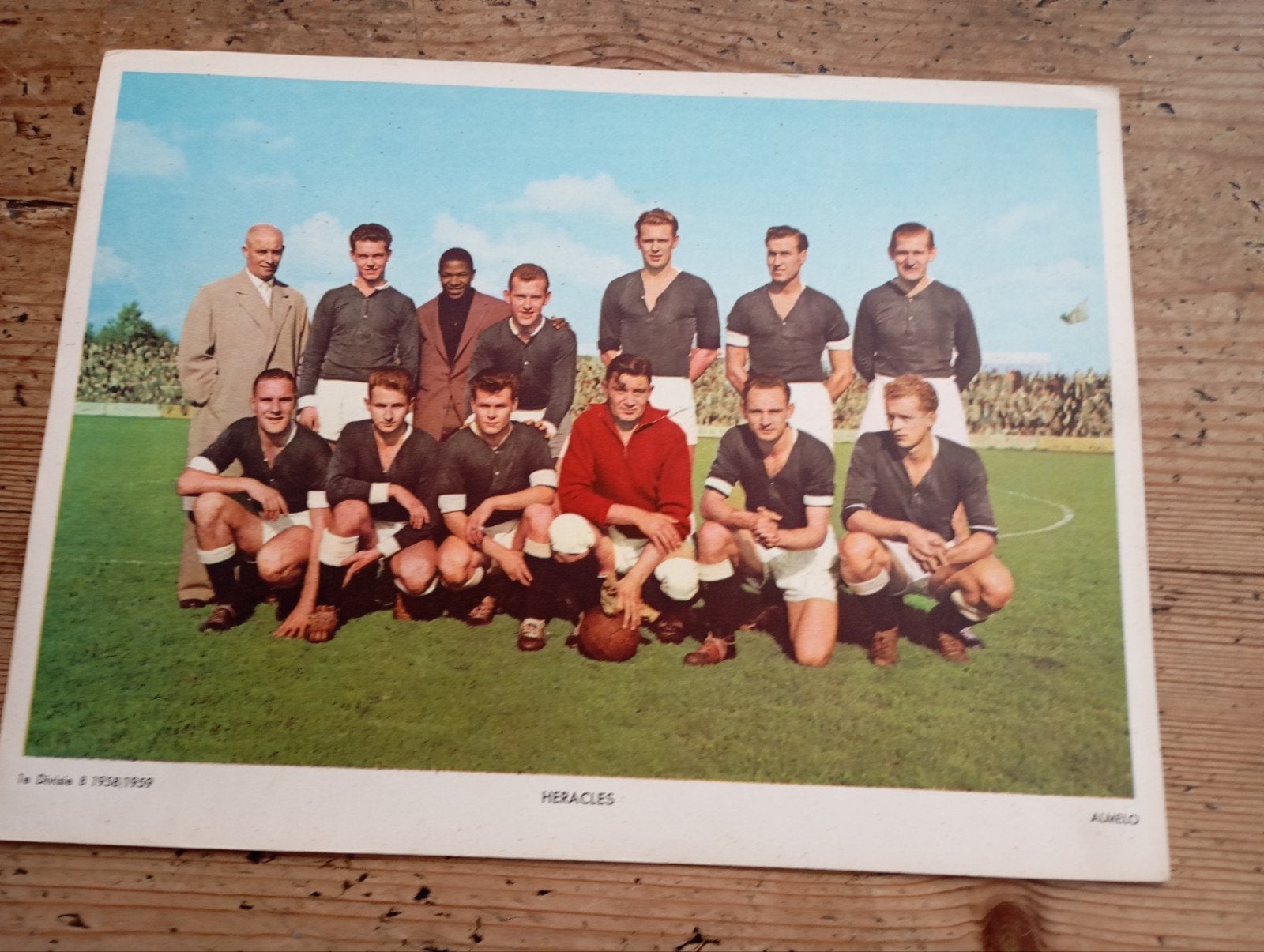 Vintage Heracles Almelo 1958-1959 Voetbal, Ophalen of Verzenden, Overige binnenlandse clubs