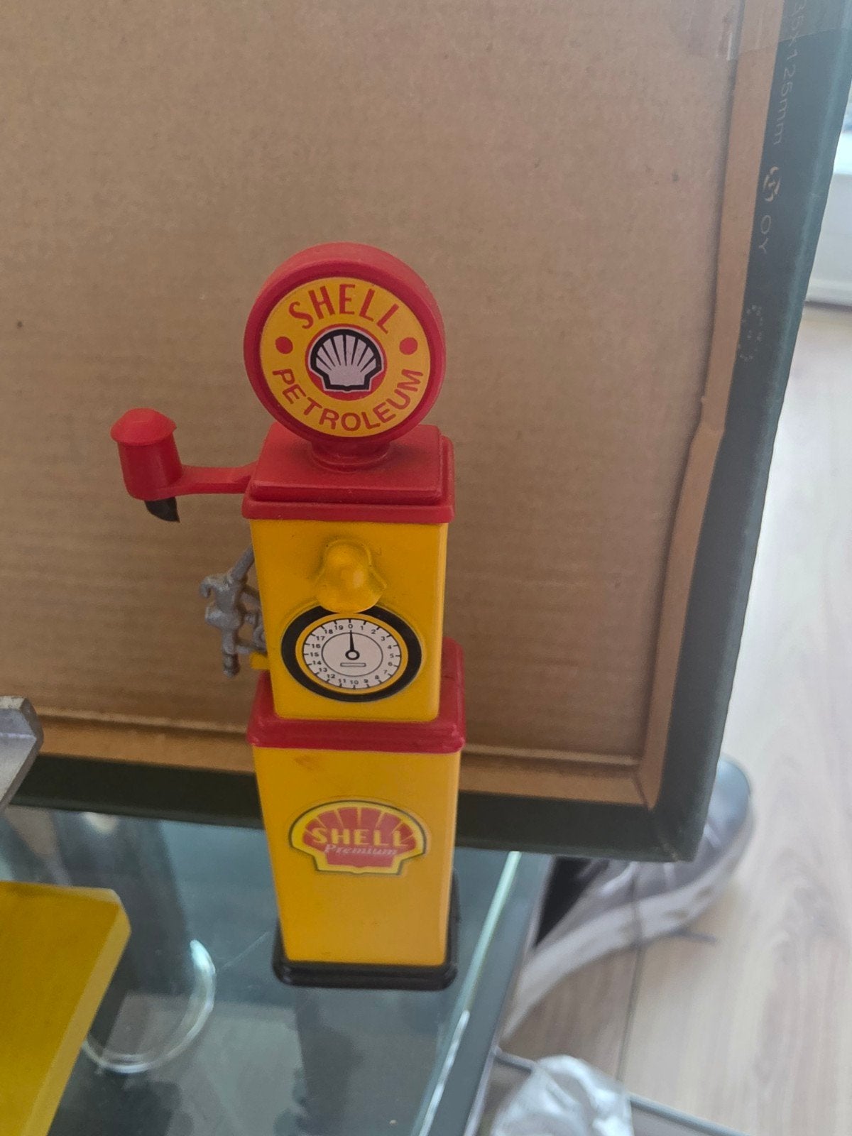Shell Petroleum Benzinepomp Miniatuur Decoratie, Ophalen of Verzenden, Gebruikt