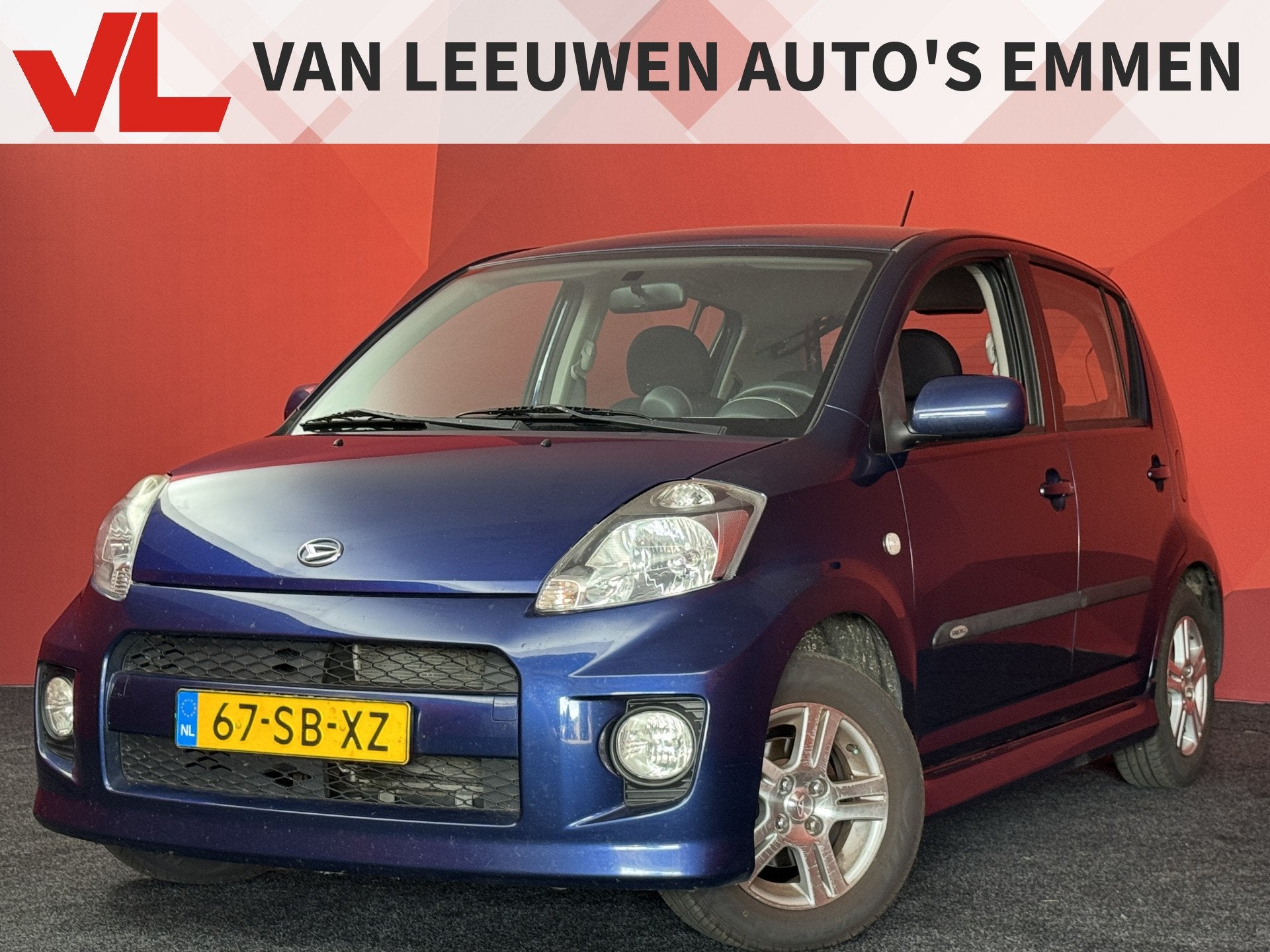 Daihatsu Sirion 2 1.3-16V Comfort | Airco | Radio CD | Sport, Voorwielaandrijving, Stof, Zwart, 4 cilinders