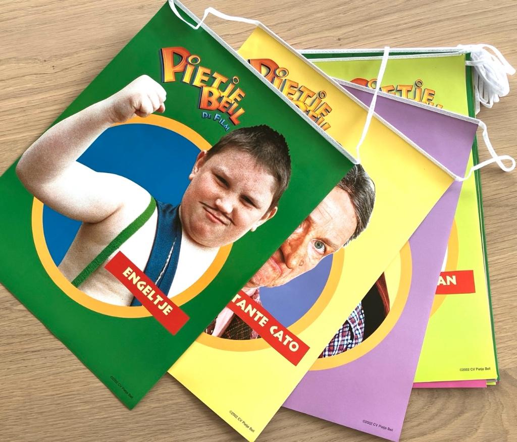 Pietje Bell (2002) - Slinger vlaggetjes, Verzamelen, Verzenden, Zo goed als nieuw, Film, Poster