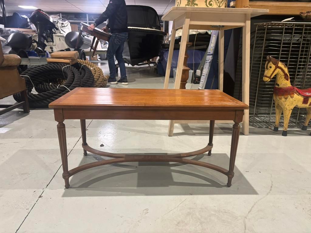 Louis seize XVI salon tafel., Ophalen, 100 tot 150 cm, 50 tot 100 cm, Zo goed als nieuw