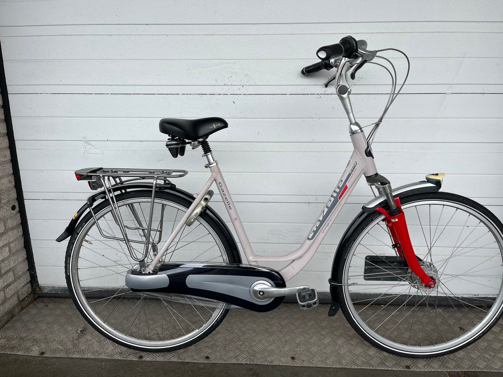 Zeer netjes Danesfiets Gazelle frame 53, Fietsen en Brommers, Fietsen | Dames | Damesfietsen, 53 tot 56 cm, Ophalen of Verzenden