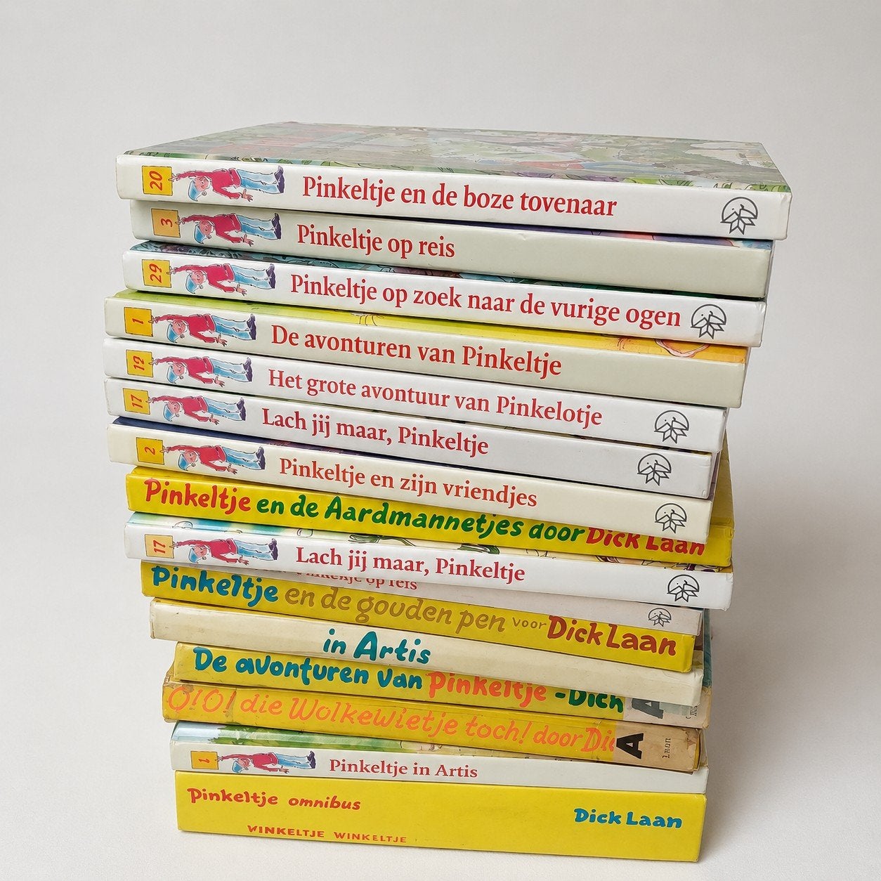 Pinkeltje boeken collectie - Dick Laan (14 delen), Ophalen of Verzenden