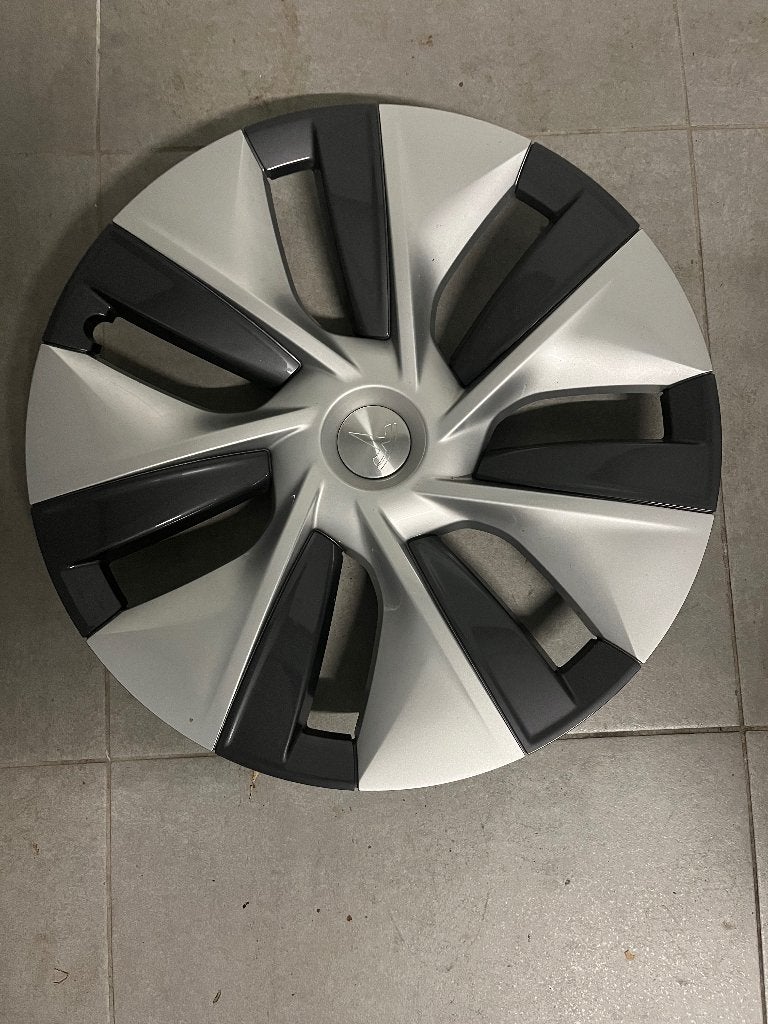 4x 19 inch Gemini wieldoppen - Tesla model Y (zgan), Auto diversen, Wieldoppen, Ophalen, Zo goed als nieuw