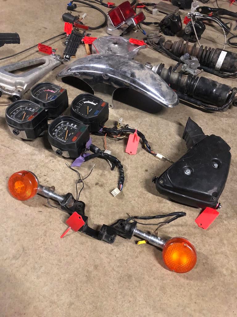 Yamaha XV 750 VIRAGO 1981-1985 Diverse onderdelen, Gebruikt, ., Ophalen of Verzenden, .