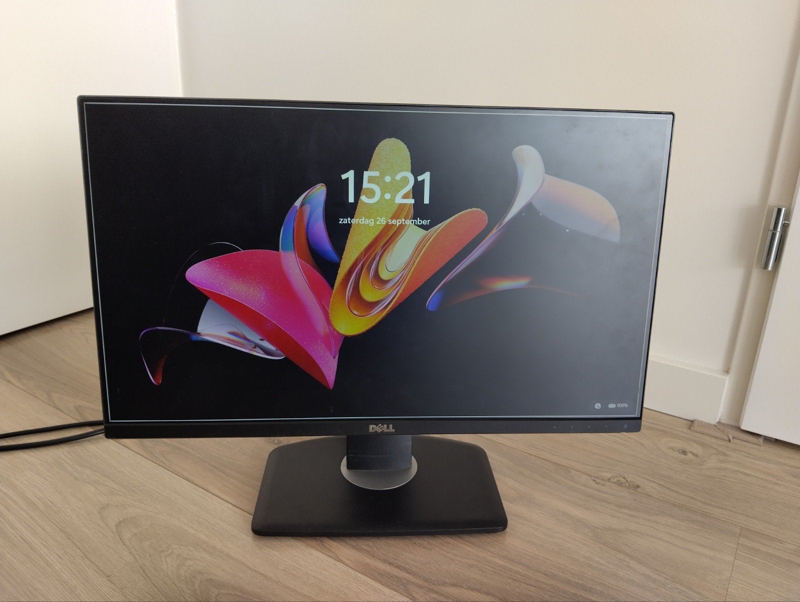 Dell 24 inch Monitor - Full HD IPS Scherm, Computers en Software, Ophalen, Gebruikt, IPS, In hoogte verstelbaar