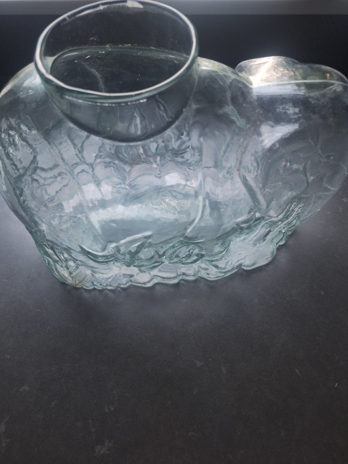 Glazen vaas olifant, Ophalen, Gebruikt, Glas