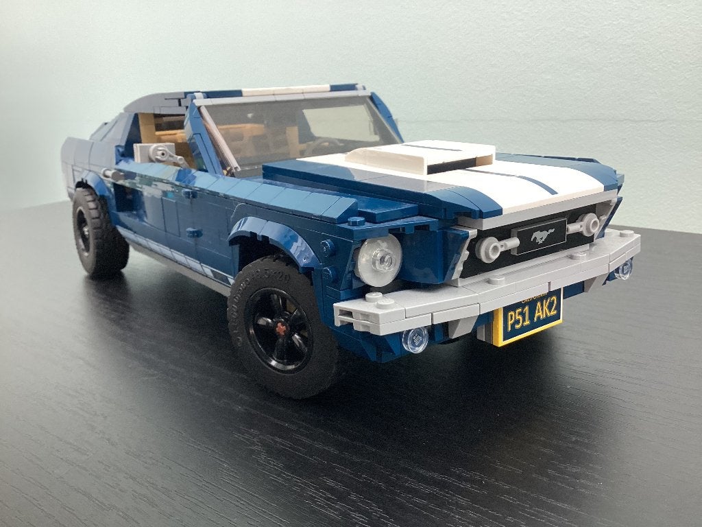 Ford Mustang GT, Ophalen, Lego, Zo goed als nieuw, Compleet