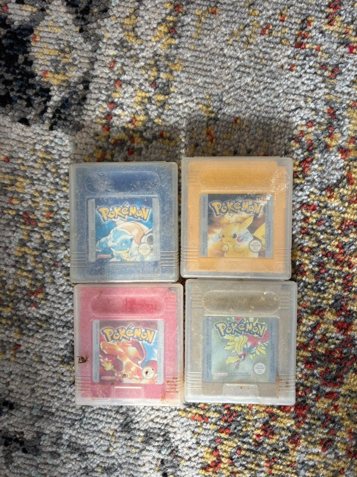 Pokémon Game Boy: Yellow, Red, Blue, Gold + Trainer's Guide!, 1 speler, Ophalen of Verzenden, Zo goed als nieuw, Role Playing Game (Rpg)