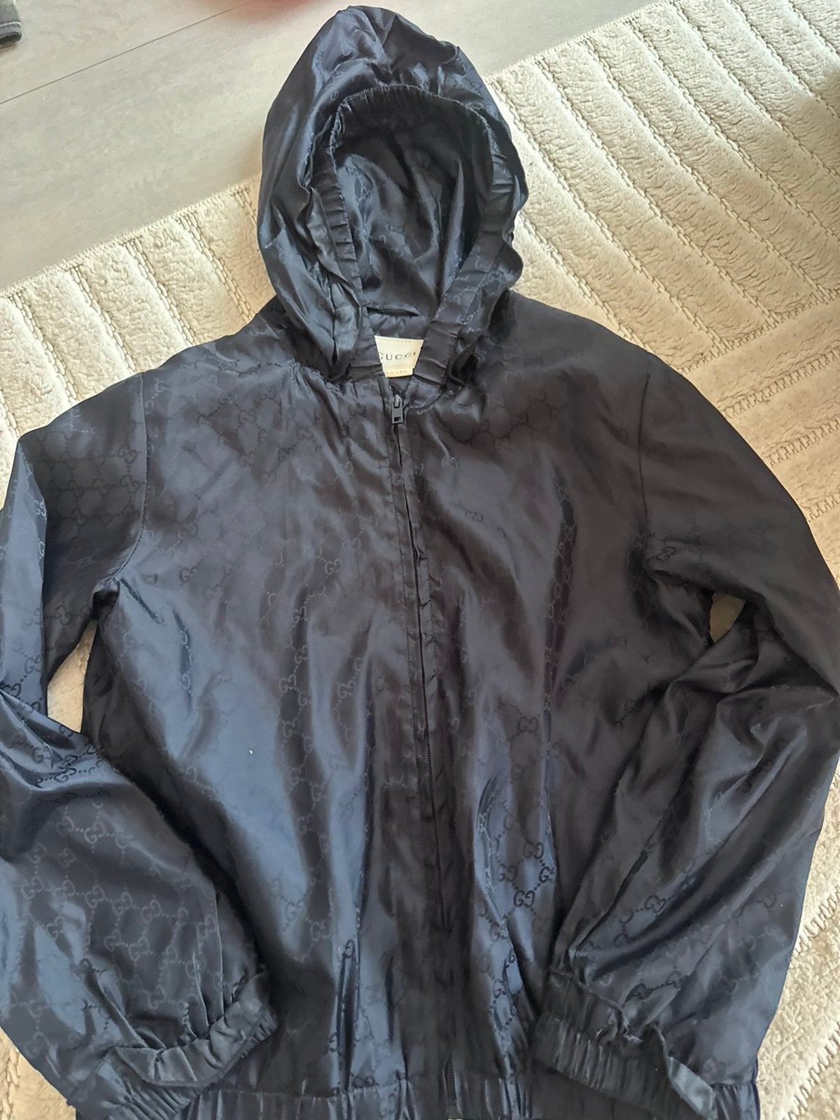 Gucci zomerjasje mt 140, Kinderen en Baby's, Ophalen of Verzenden, Zo goed als nieuw, Meisje, Jas