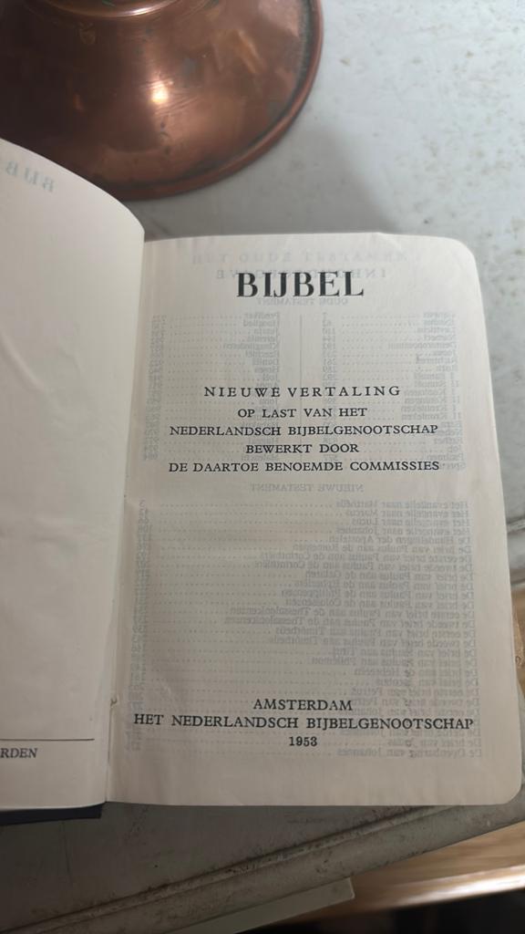 Zakbijbel Nieuwe Vertaling 1953 - Nederlands Bijbelgenootsch, Ophalen of Verzenden